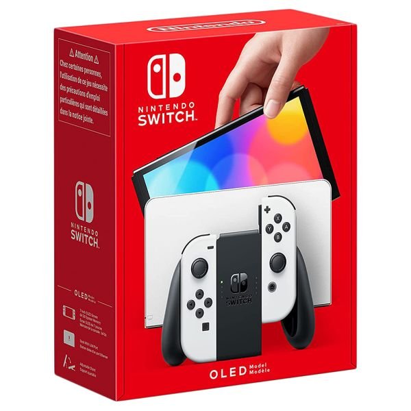 CONSOLA NINTENDO SWITCH OLED 64GB / WHITE