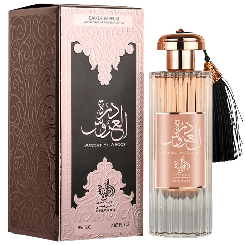 PERFUME FEMENINO AL WATANIAH DURRAT AL AROOS EAU DE PARFUM 85ML